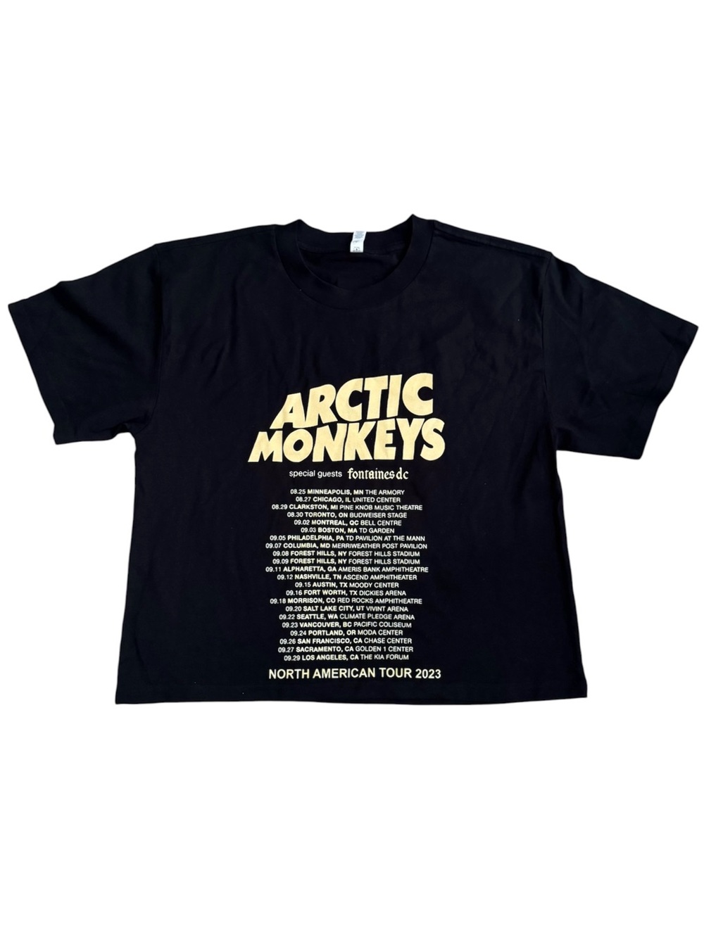 Arctic Monkeys North American Tour 2023 Graphic Tee
